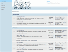 Tablet Screenshot of norwegianpaws.org